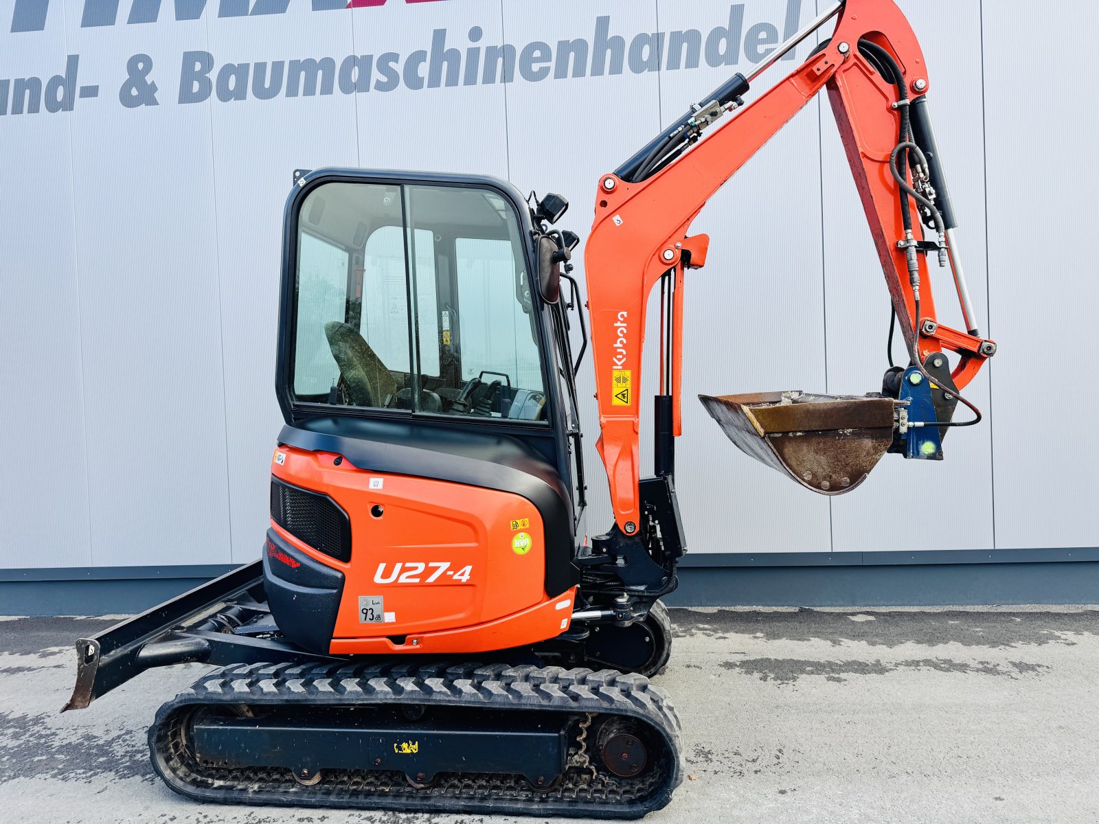 Minibagger typu Kubota U27-4, Gebrauchtmaschine w Falkenstein (Zdjęcie 3)