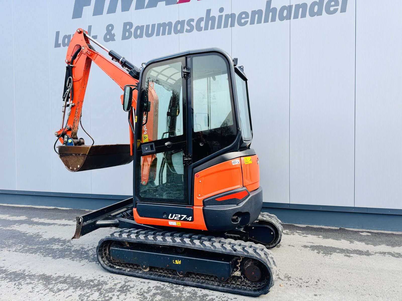 Minibagger typu Kubota U27-4, Gebrauchtmaschine w Falkenstein (Zdjęcie 5)