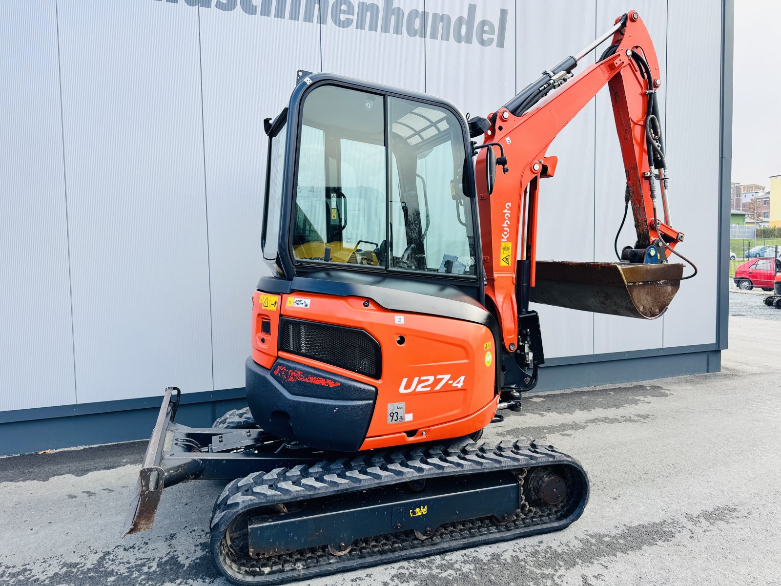 Minibagger typu Kubota U27-4, Gebrauchtmaschine w Falkenstein (Zdjęcie 6)