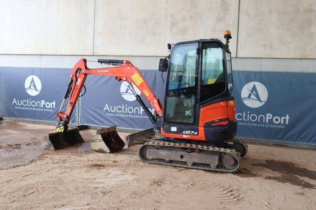 Minibagger typu Kubota U27-4, Gebrauchtmaschine w Antwerpen (Zdjęcie 3)