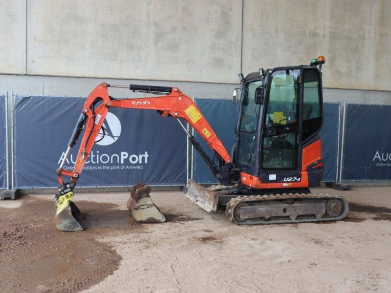 Minibagger del tipo Kubota U27-4, Gebrauchtmaschine en Antwerpen (Imagen 1)