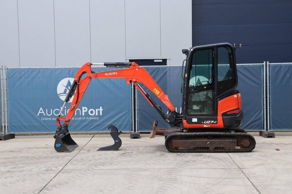 Minibagger typu Kubota U27-4, Gebrauchtmaschine w Antwerpen (Zdjęcie 2)