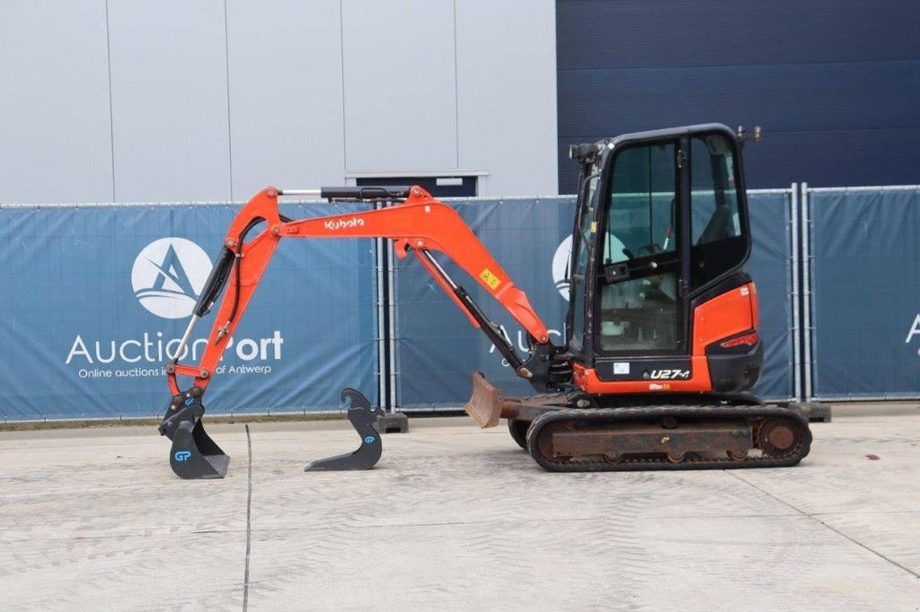 Minibagger del tipo Kubota U27-4, Gebrauchtmaschine en Antwerpen (Imagen 1)