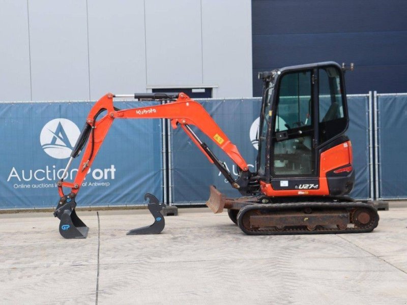 Minibagger of the type Kubota U27-4, Gebrauchtmaschine in Antwerpen (Picture 1)