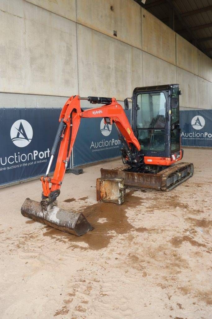 Minibagger tip Kubota U27-4, Gebrauchtmaschine in Antwerpen (Poză 10)