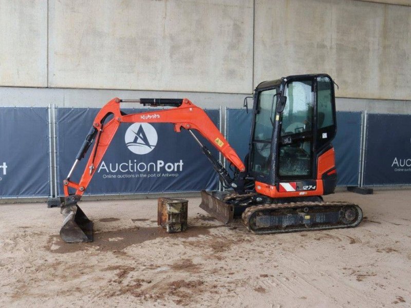 Minibagger of the type Kubota U27-4, Gebrauchtmaschine in Antwerpen (Picture 1)