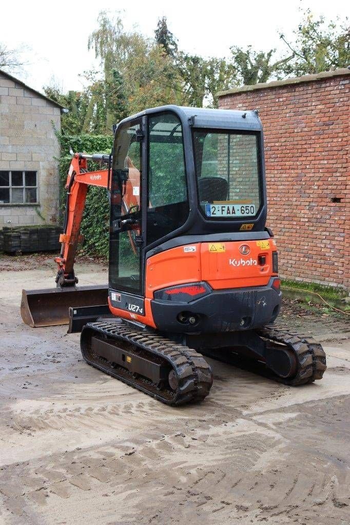 Minibagger del tipo Kubota U27-4, Gebrauchtmaschine In Antwerpen (Immagine 4)