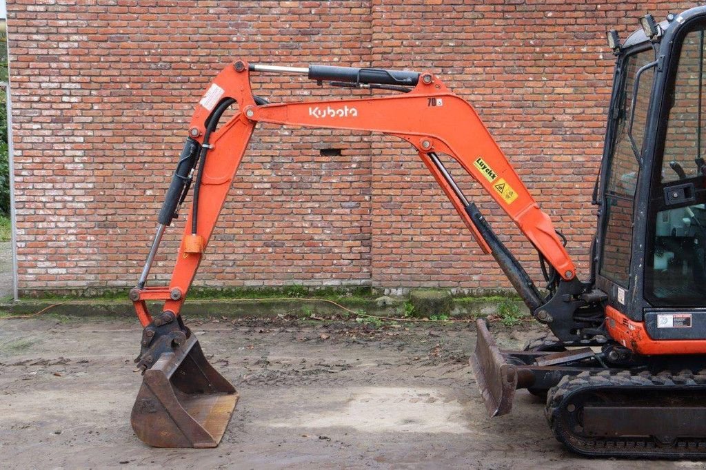 Minibagger des Typs Kubota U27-4, Gebrauchtmaschine in Antwerpen (Bild 11)