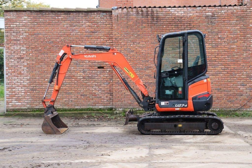 Minibagger des Typs Kubota U27-4, Gebrauchtmaschine in Antwerpen (Bild 2)