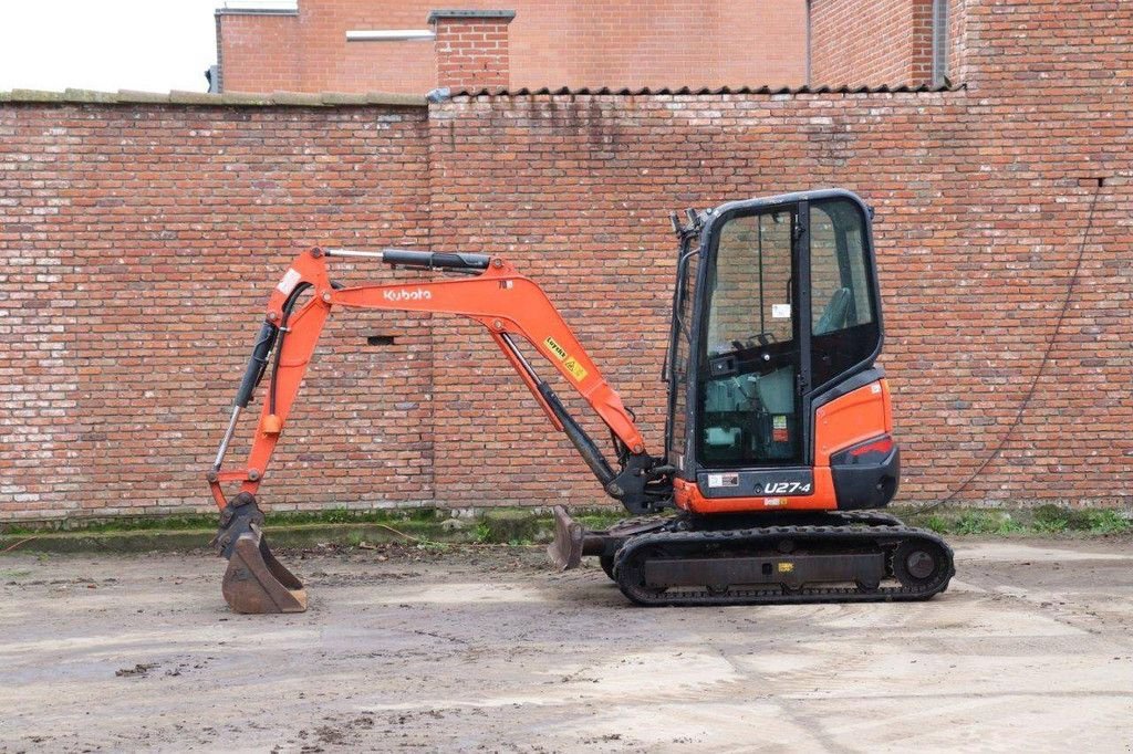 Minibagger des Typs Kubota U27-4, Gebrauchtmaschine in Antwerpen (Bild 1)