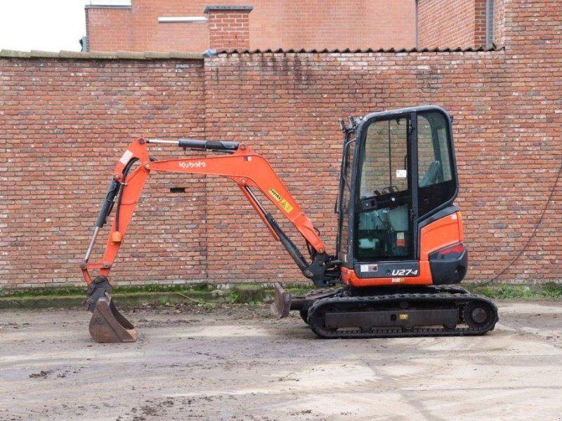 Minibagger des Typs Kubota U27-4, Gebrauchtmaschine in Antwerpen (Bild 1)