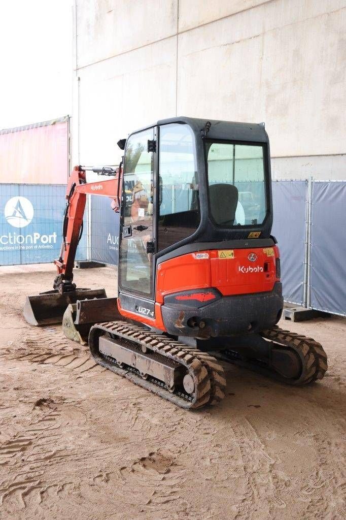 Minibagger du type Kubota U27-4, Gebrauchtmaschine en Antwerpen (Photo 4)