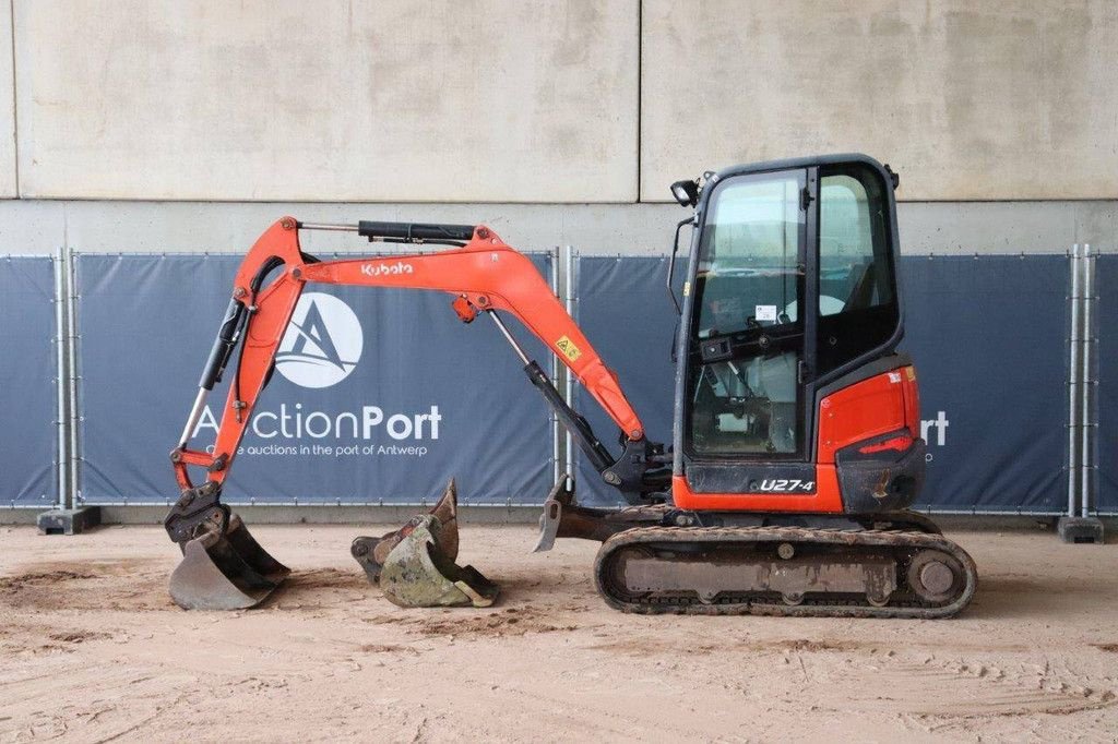 Minibagger van het type Kubota U27-4, Gebrauchtmaschine in Antwerpen (Foto 2)