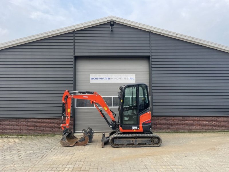 Minibagger van het type Kubota U27 minigraver hi spec BJ 2023, Gebrauchtmaschine in Neer (Foto 1)