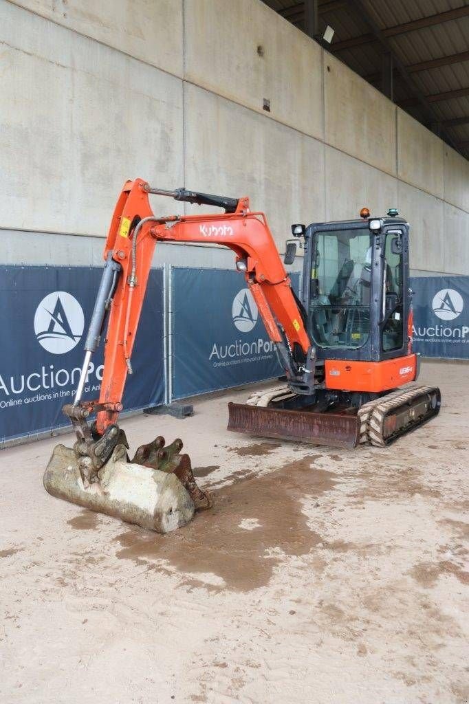 Minibagger du type Kubota U36-4, Gebrauchtmaschine en Antwerpen (Photo 10)