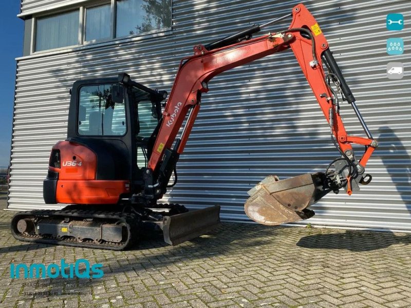 Minibagger del tipo Kubota U36-4, Gebrauchtmaschine en Heijen (Imagen 1)