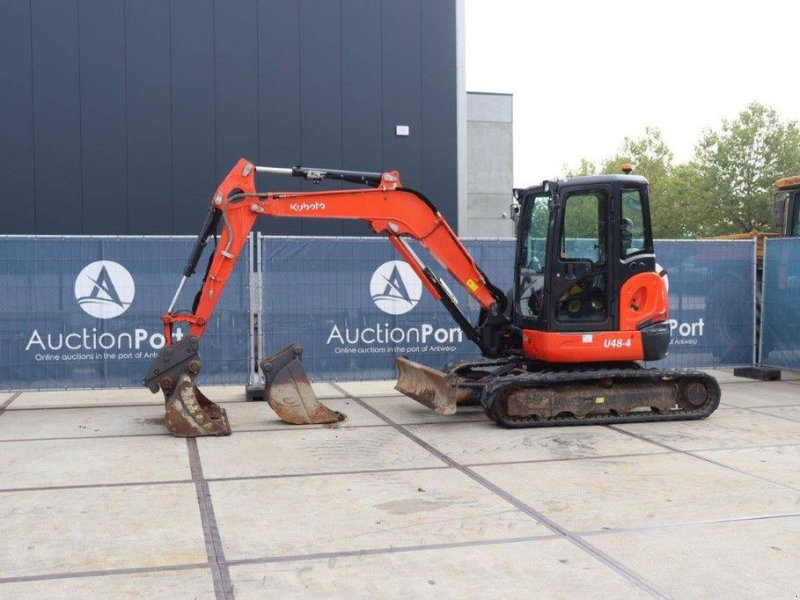 Minibagger του τύπου Kubota U48-4, Gebrauchtmaschine σε Antwerpen (Φωτογραφία 1)