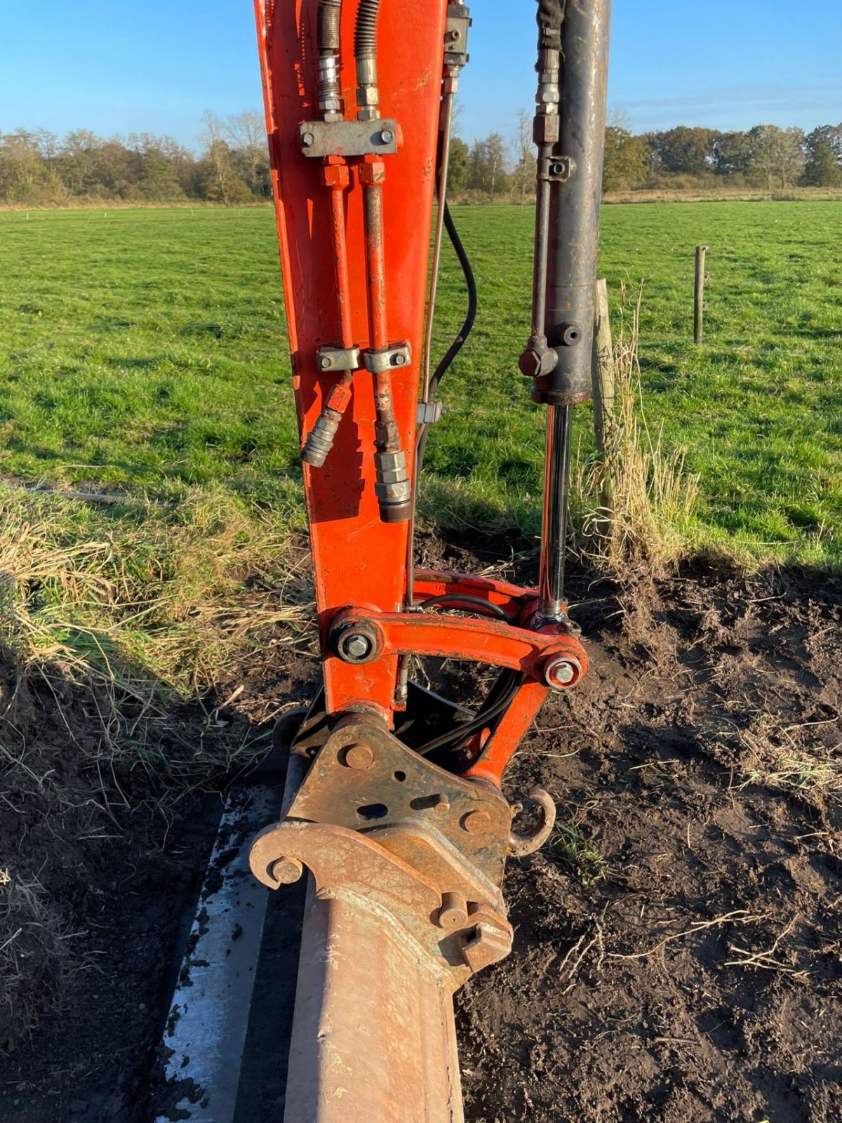 Minibagger des Typs Kubota U48, Gebrauchtmaschine in Udenhout (Bild 9)