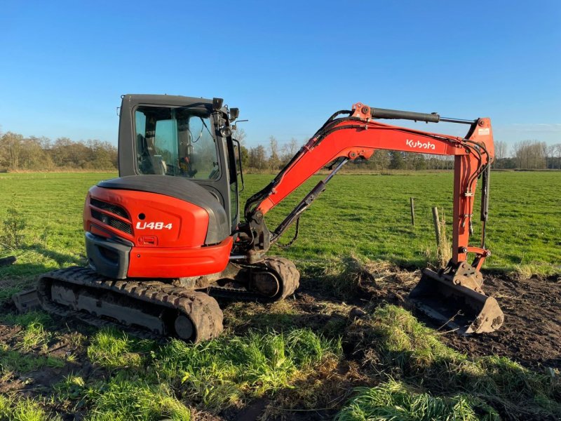 Minibagger du type Kubota U48, Gebrauchtmaschine en Udenhout