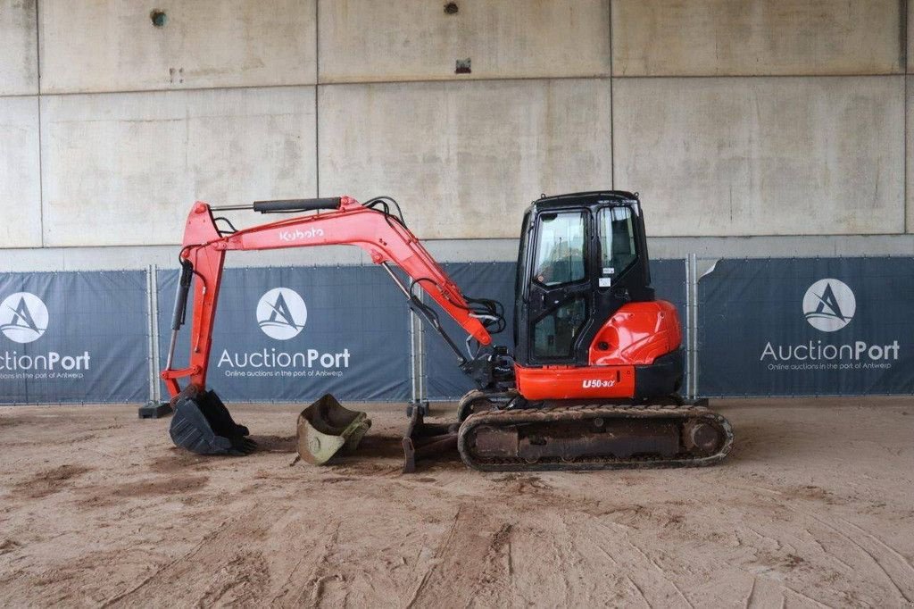 Minibagger от тип Kubota U50-3&alpha;, Gebrauchtmaschine в Antwerpen (Снимка 2)