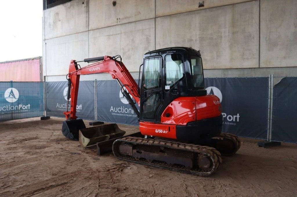 Minibagger от тип Kubota U50-3&alpha;, Gebrauchtmaschine в Antwerpen (Снимка 3)