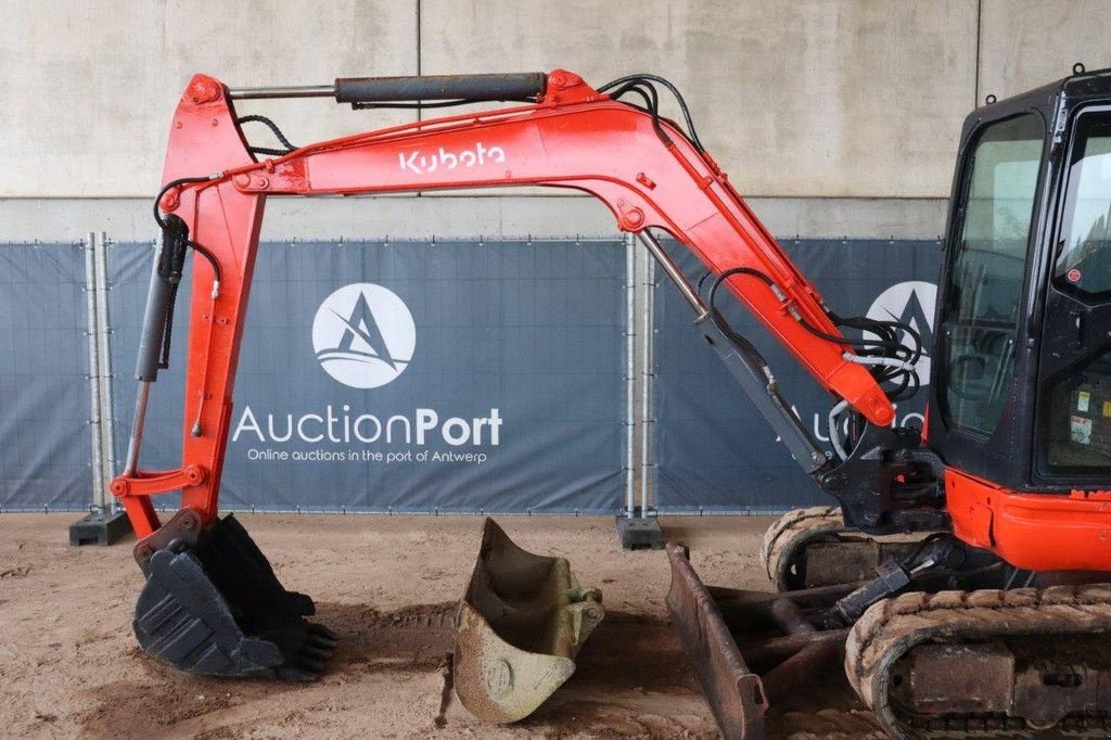 Minibagger от тип Kubota U50-3&alpha;, Gebrauchtmaschine в Antwerpen (Снимка 10)