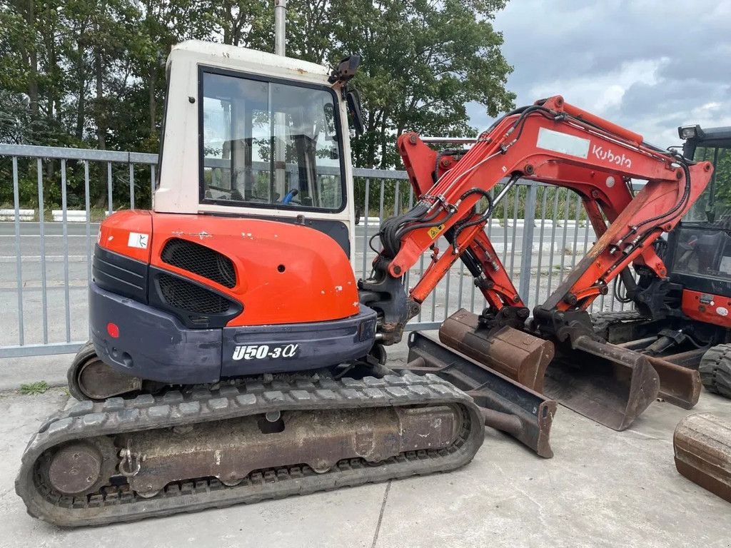 Minibagger van het type Kubota U50-3, Gebrauchtmaschine in Wevelgem (Foto 1)