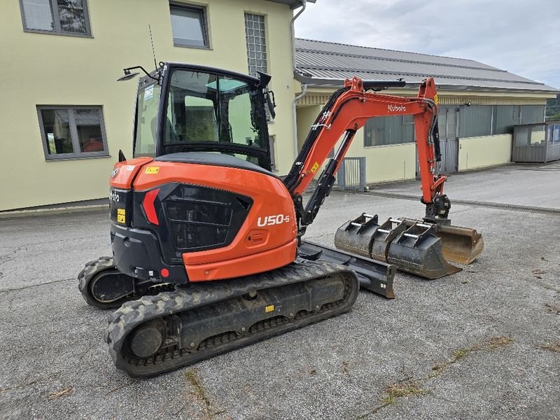 Minibagger of the type Kubota U50-5, Gebrauchtmaschine in Gabersdorf (Picture 11)