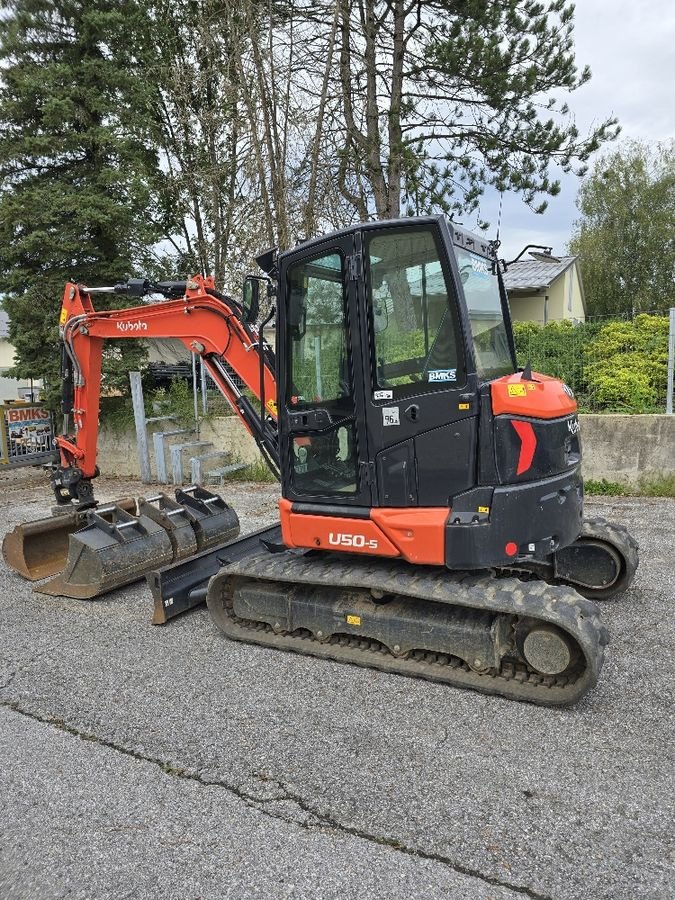 Minibagger of the type Kubota U50-5, Gebrauchtmaschine in Gabersdorf (Picture 9)