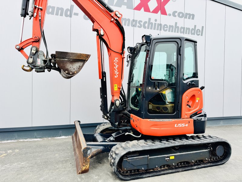 Minibagger des Typs Kubota U55-4 1.HAND, Gebrauchtmaschine in Falkenstein (Bild 1)