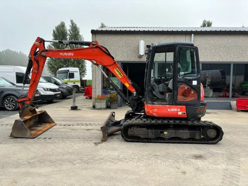 Minibagger του τύπου Kubota U55-4, Gebrauchtmaschine σε Wevelgem