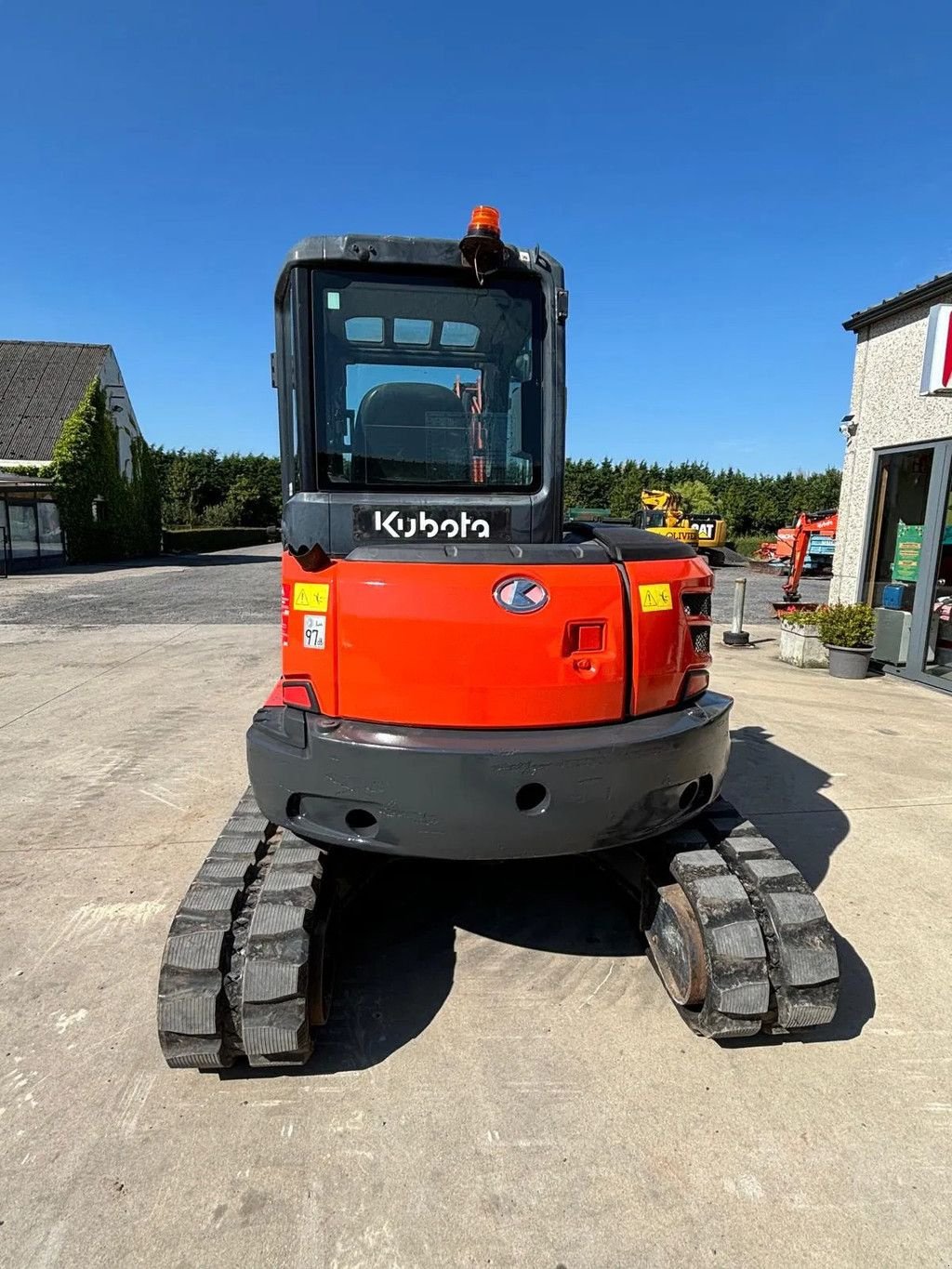 Minibagger Türe ait Kubota U55-4, Gebrauchtmaschine içinde Wevelgem (resim 2)