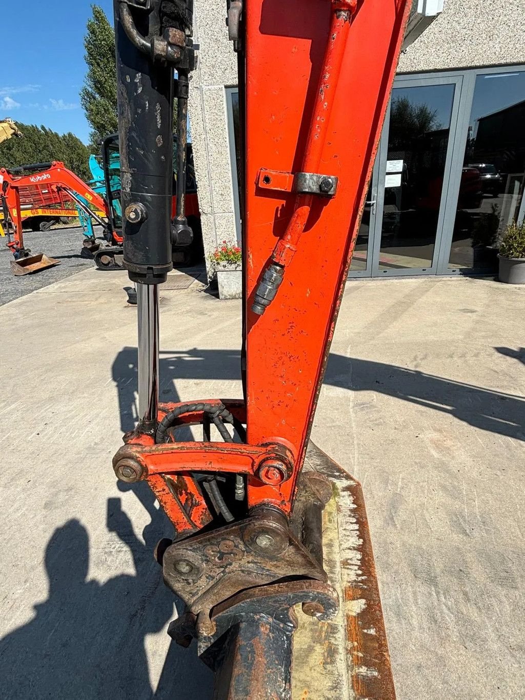 Minibagger typu Kubota U55-4, Gebrauchtmaschine w Wevelgem (Zdjęcie 5)