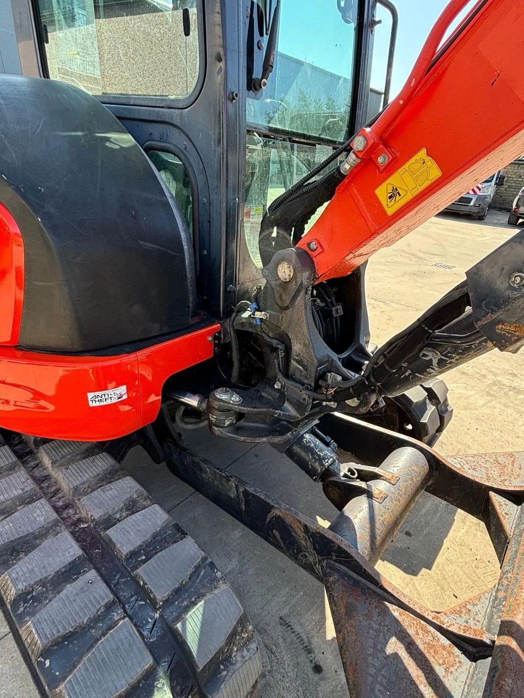 Minibagger des Typs Kubota U55-4, Gebrauchtmaschine in Wevelgem (Bild 8)