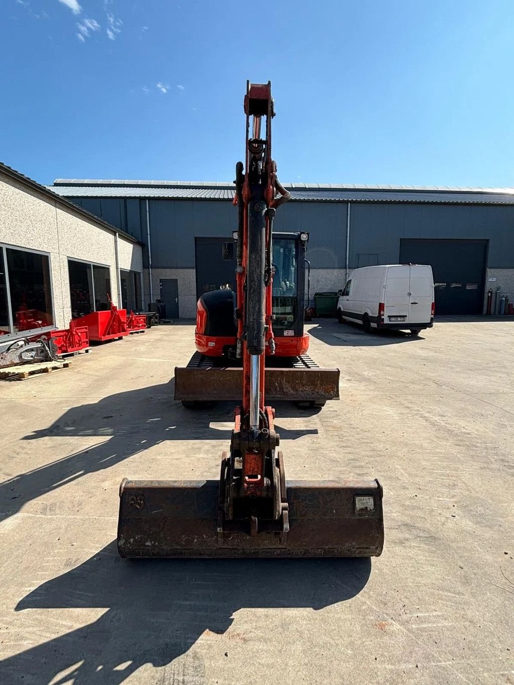 Minibagger des Typs Kubota U55-4, Gebrauchtmaschine in Wevelgem (Bild 4)