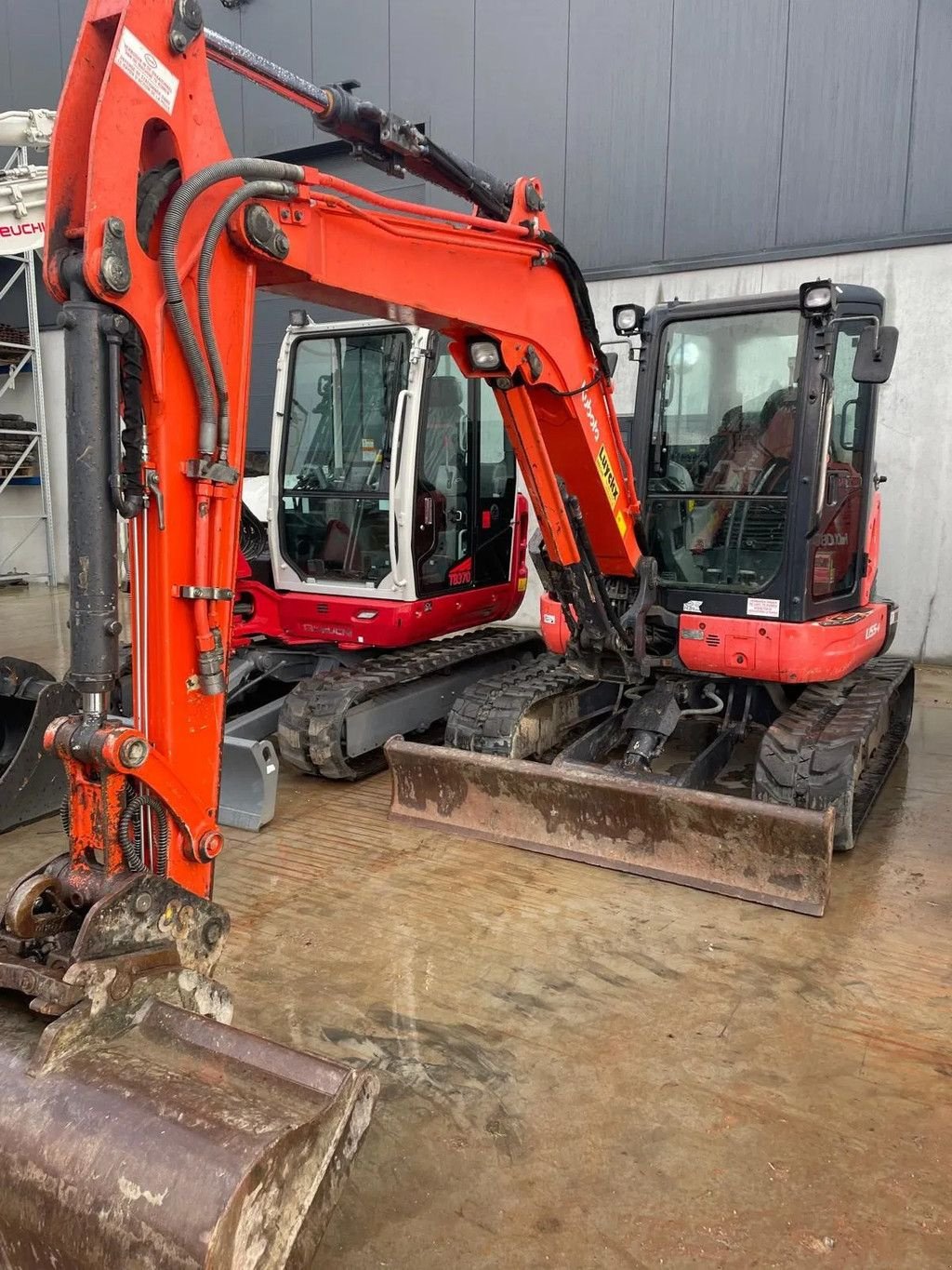 Minibagger des Typs Kubota U55-4, Gebrauchtmaschine in Wevelgem (Bild 1)