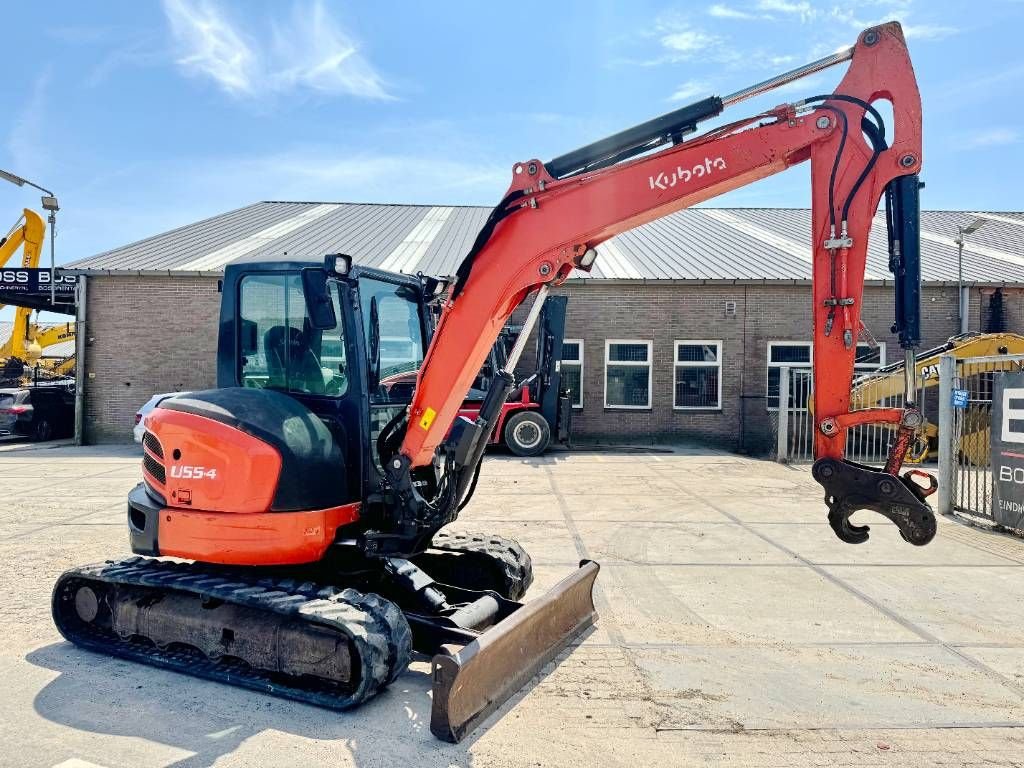 Minibagger типа Kubota U55-4S - 3425 Hours / Quick Coupler, Gebrauchtmaschine в Veldhoven (Фотография 7)