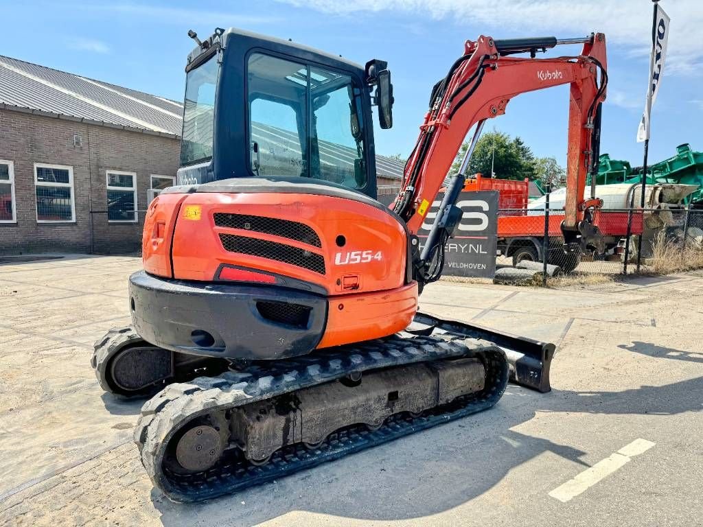 Minibagger tipa Kubota U55-4S - 3425 Hours / Quick Coupler, Gebrauchtmaschine u Veldhoven (Slika 5)