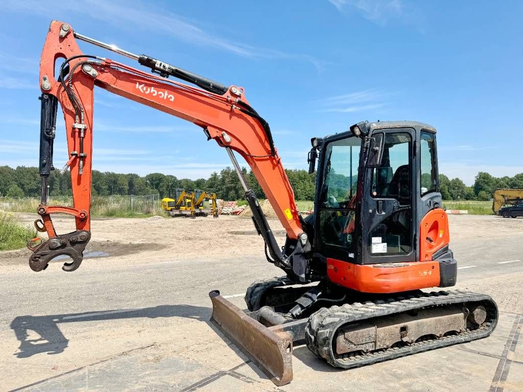 Minibagger типа Kubota U55-4S - 3425 Hours / Quick Coupler, Gebrauchtmaschine в Veldhoven (Фотография 2)