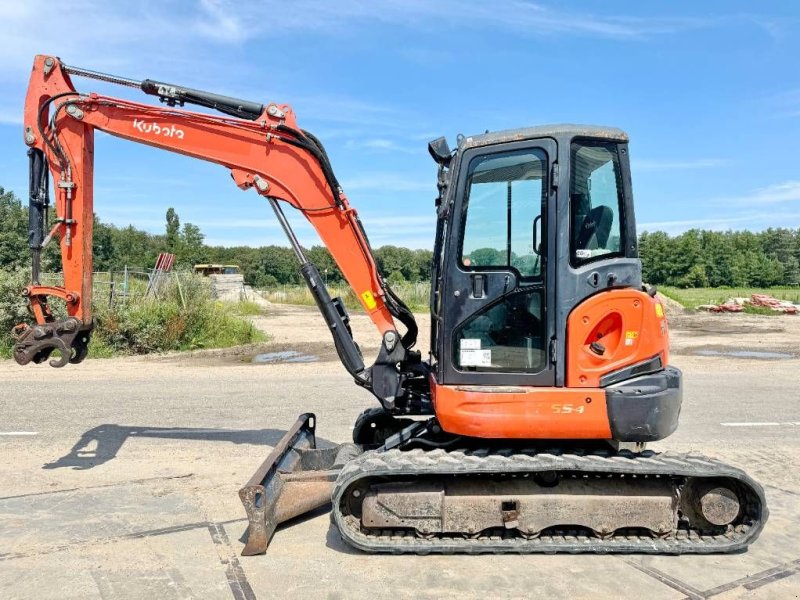 Minibagger a típus Kubota U55-4S - 3425 Hours / Quick Coupler, Gebrauchtmaschine ekkor: Veldhoven (Kép 1)