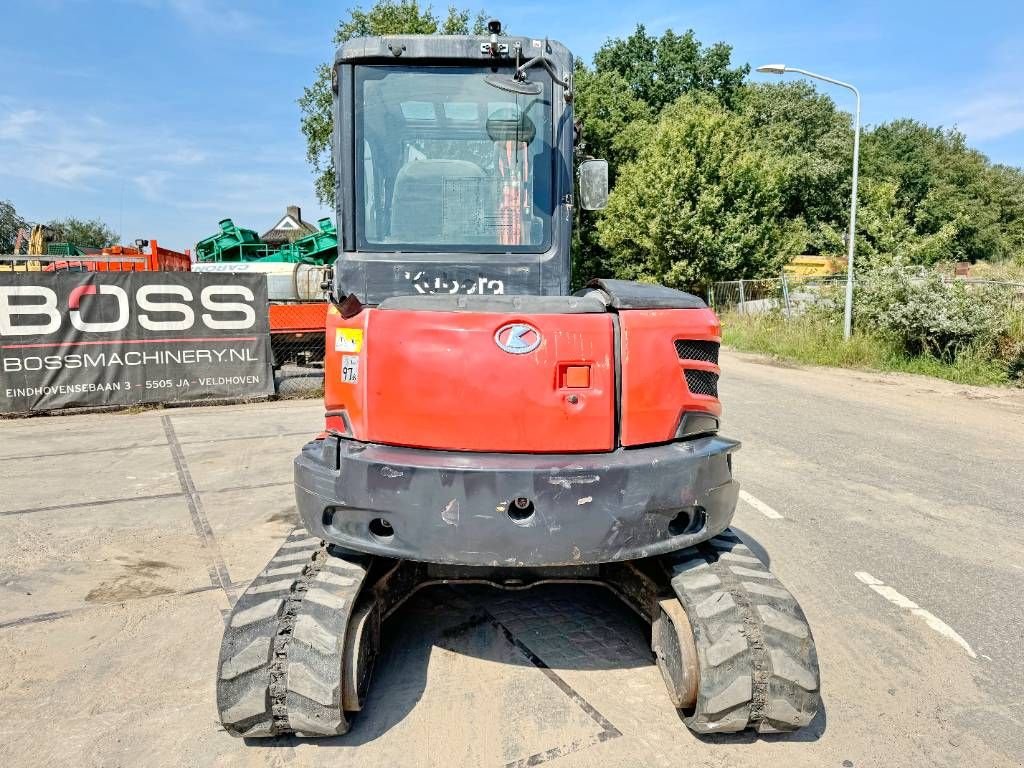 Minibagger typu Kubota U55-4S - 3434 Hours / Quick Coupler, Gebrauchtmaschine v Veldhoven (Obrázek 4)