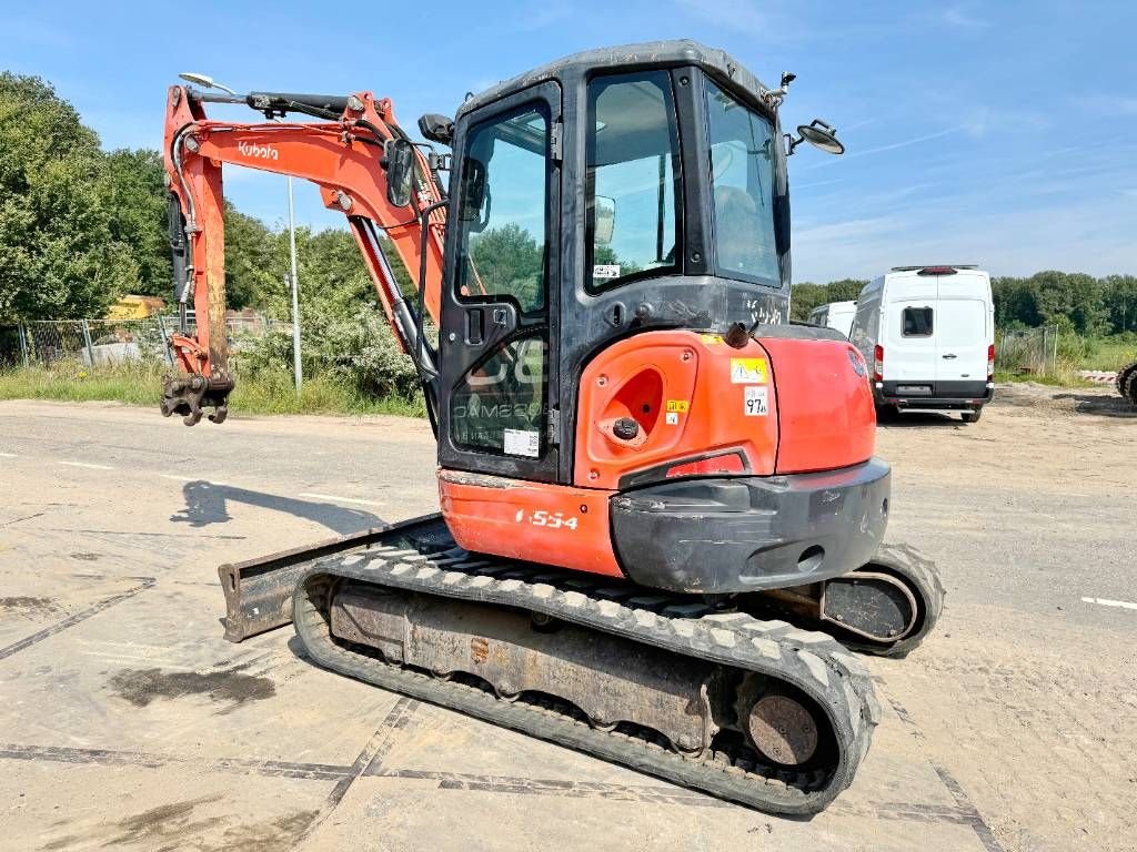 Minibagger типа Kubota U55-4S - 3434 Hours / Quick Coupler, Gebrauchtmaschine в Veldhoven (Фотография 3)