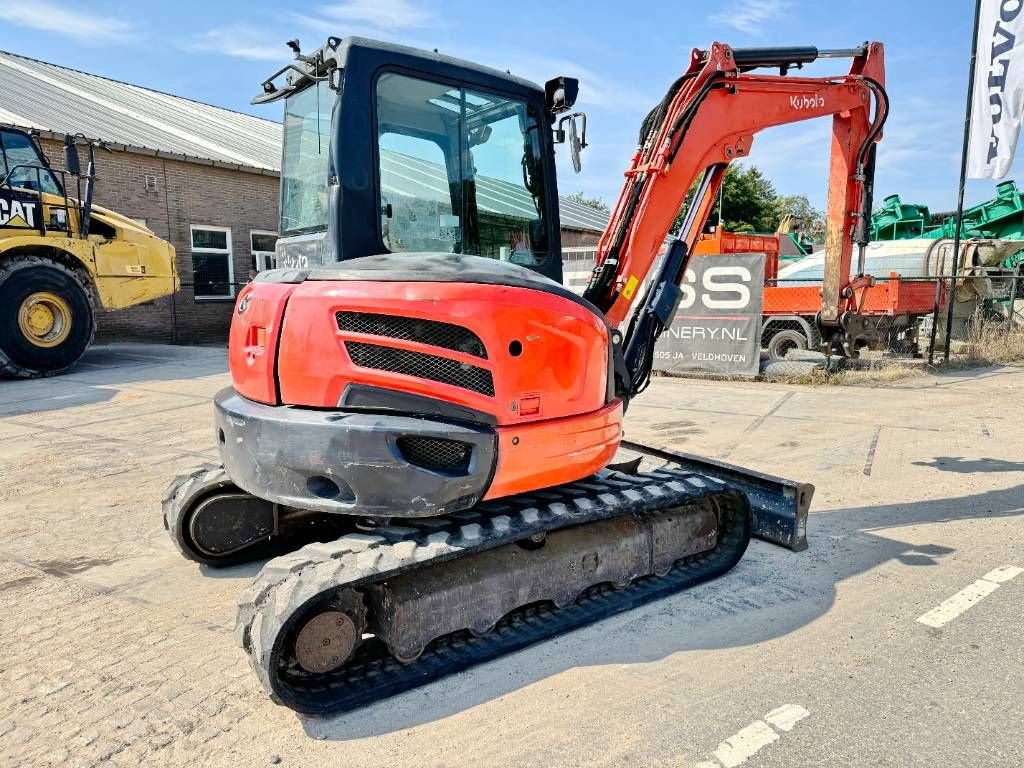 Minibagger a típus Kubota U55-4S - 3434 Hours / Quick Coupler, Gebrauchtmaschine ekkor: Veldhoven (Kép 5)