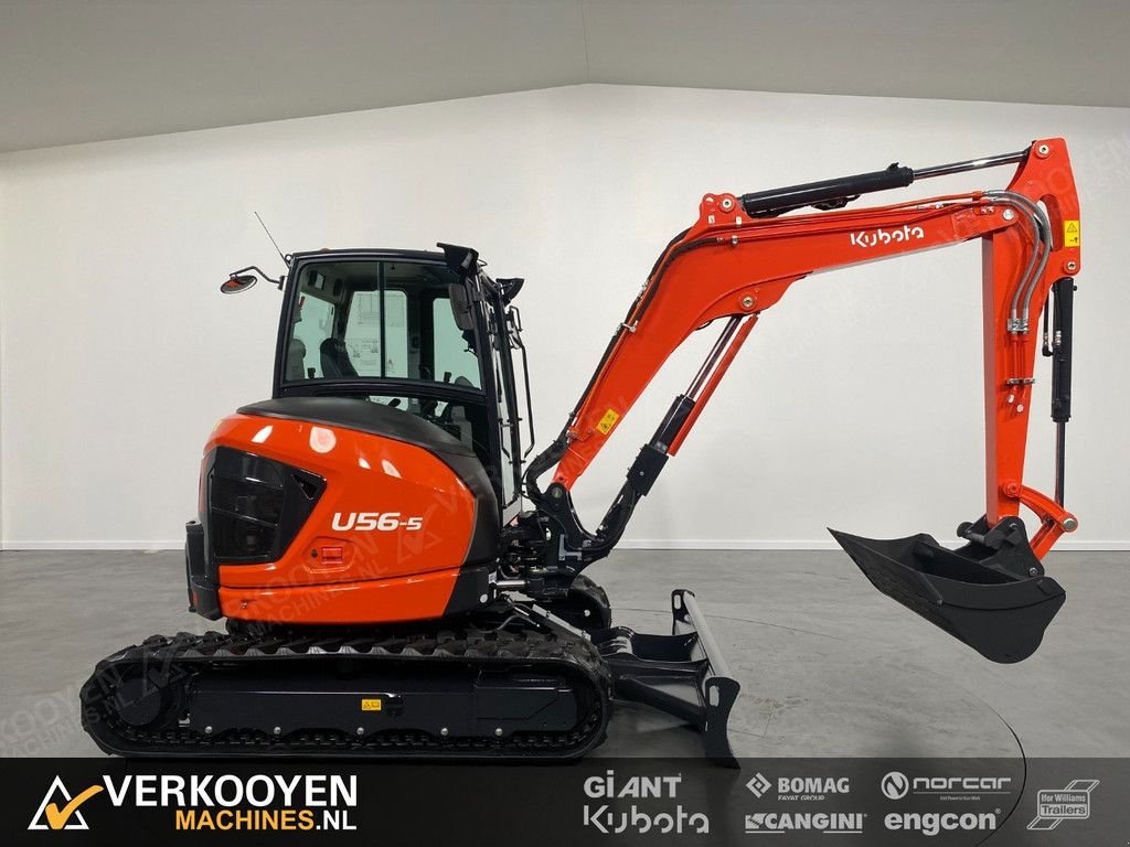 Minibagger του τύπου Kubota U56-5 Minigraver, Neumaschine σε Vessem (Φωτογραφία 8)