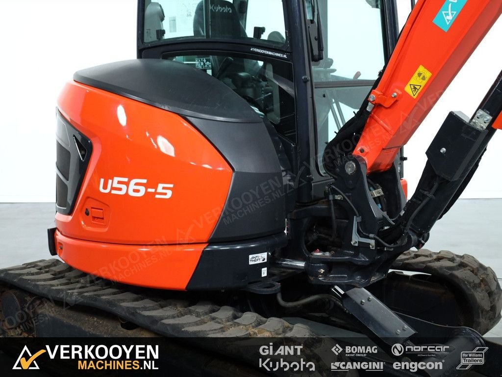 Minibagger of the type Kubota U56-5 Minigraver, Gebrauchtmaschine in Vessem (Picture 11)