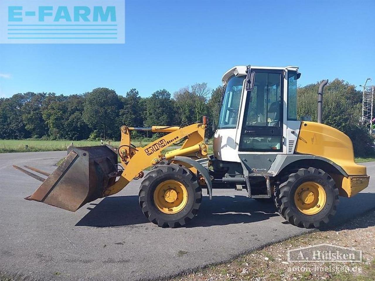 Minibagger типа Liebherr 509 stereo inkl. schaufel und palettengabel, Gebrauchtmaschine в ROSENDAHL (Фотография 8)