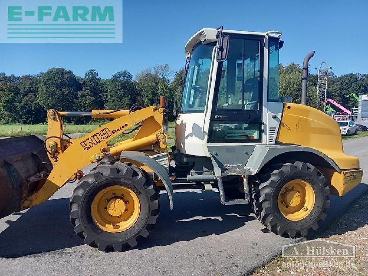 Minibagger typu Liebherr 509 stereo inkl. schaufel und palettengabel, Gebrauchtmaschine v ROSENDAHL (Obrázek 9)