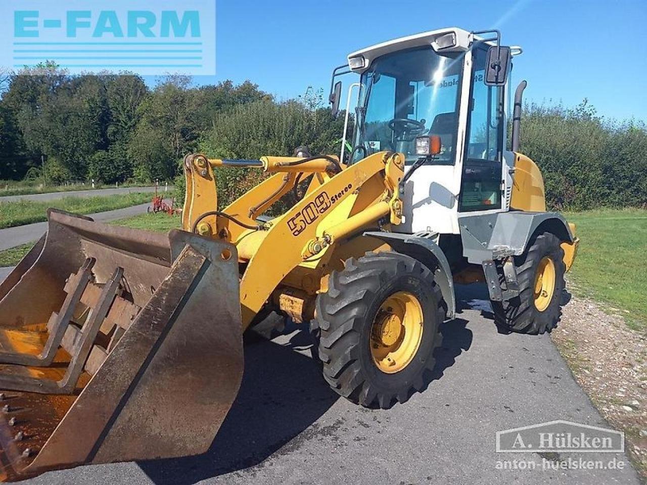 Minibagger van het type Liebherr 509 stereo inkl. schaufel und palettengabel, Gebrauchtmaschine in ROSENDAHL (Foto 11)