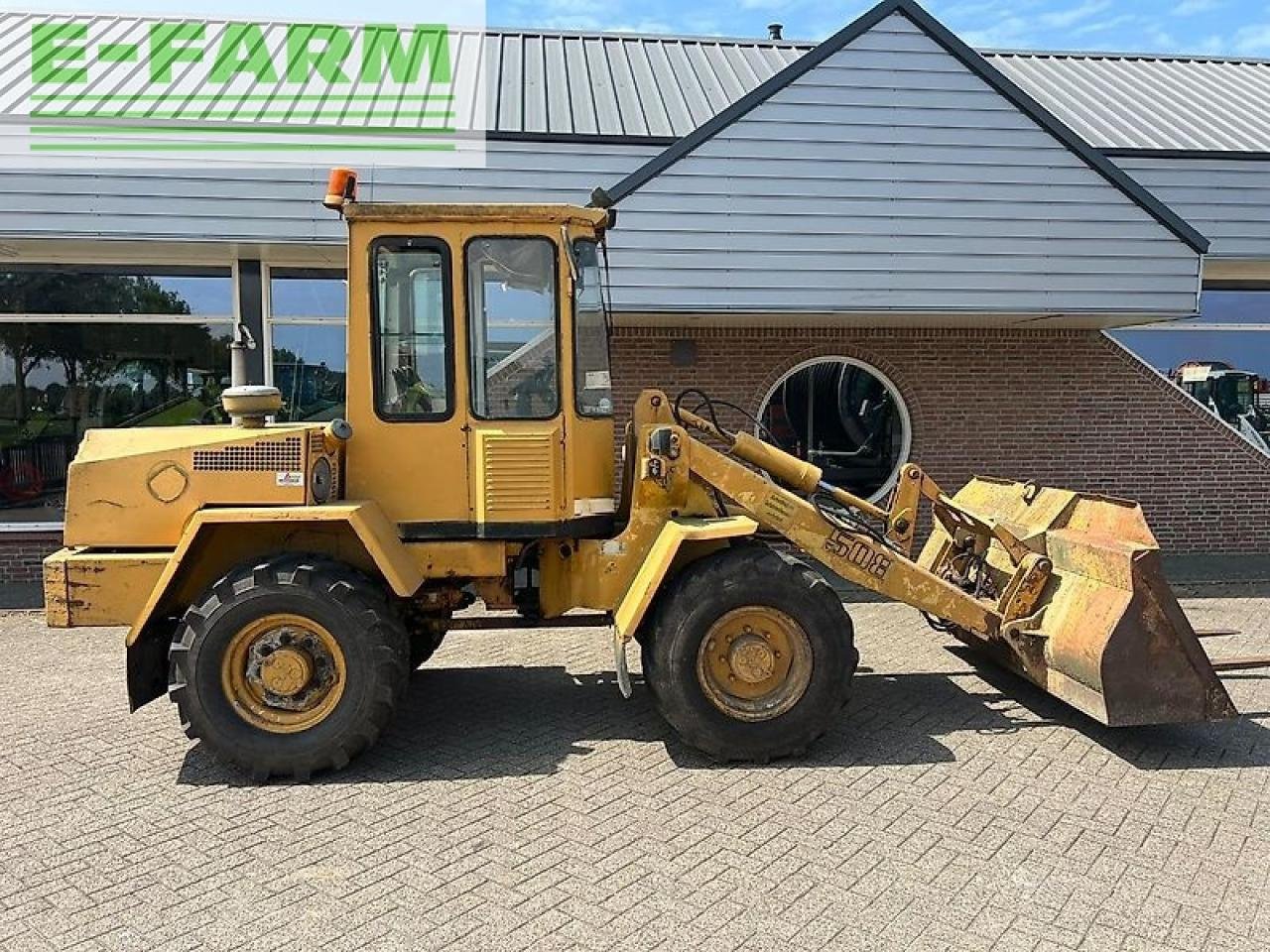 Minibagger des Typs Liebherr l 508, Gebrauchtmaschine in ag BROEKLAND (Bild 9)