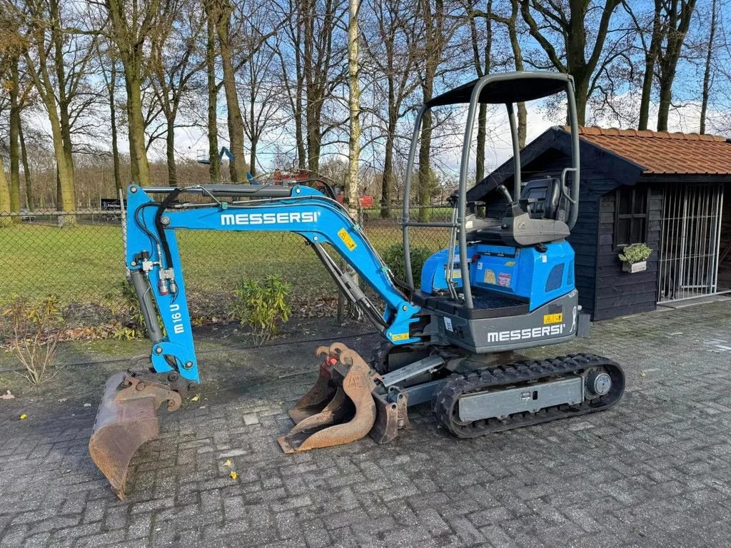 Minibagger van het type Messersi M16U Minigraver cw05 kubota, Gebrauchtmaschine in Harskamp (Foto 1)